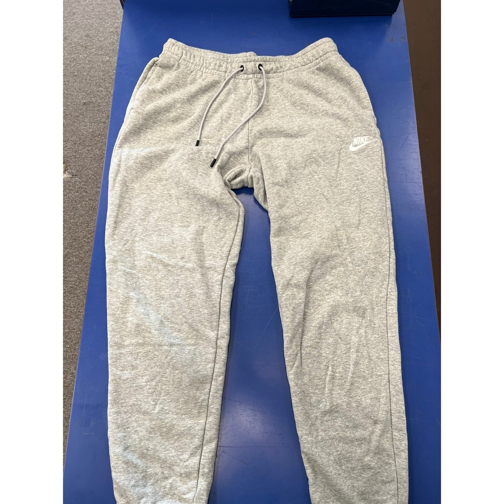 Nike Womens Sportswear Essential Fleece Joggers Heather Grey Medium BV4095-063